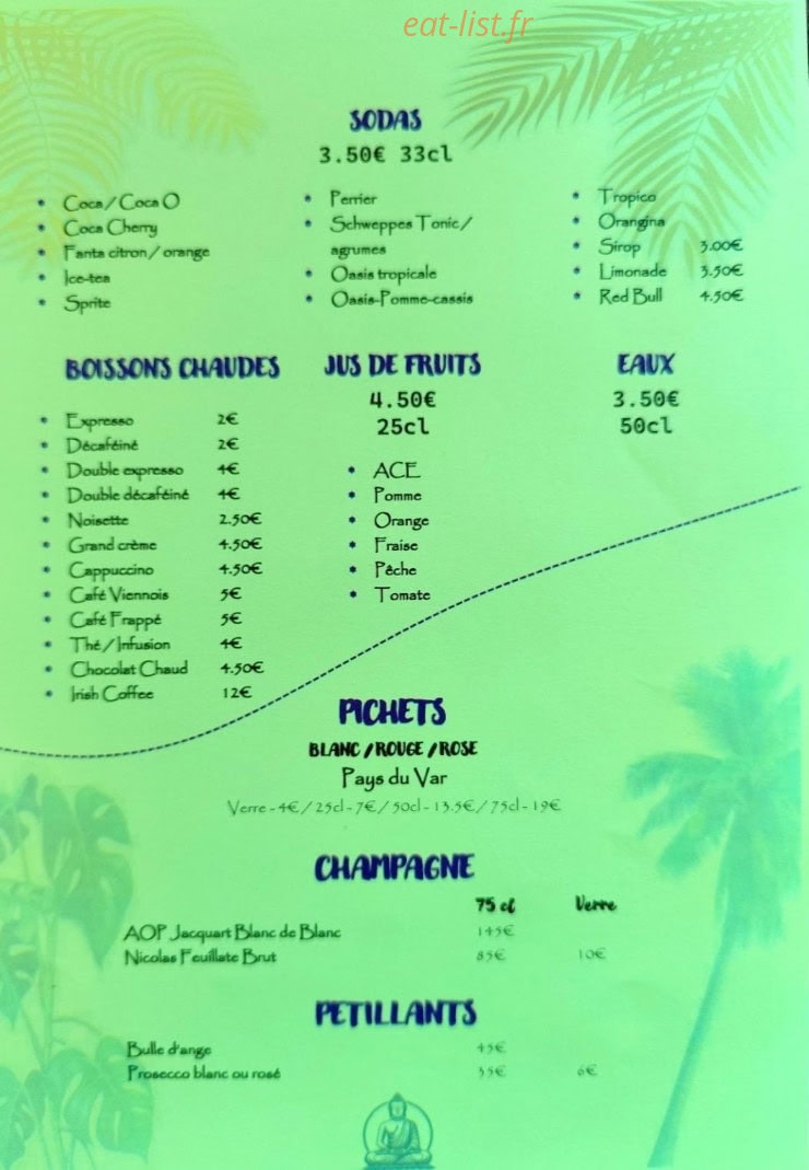 Le Lounge — carte page 11