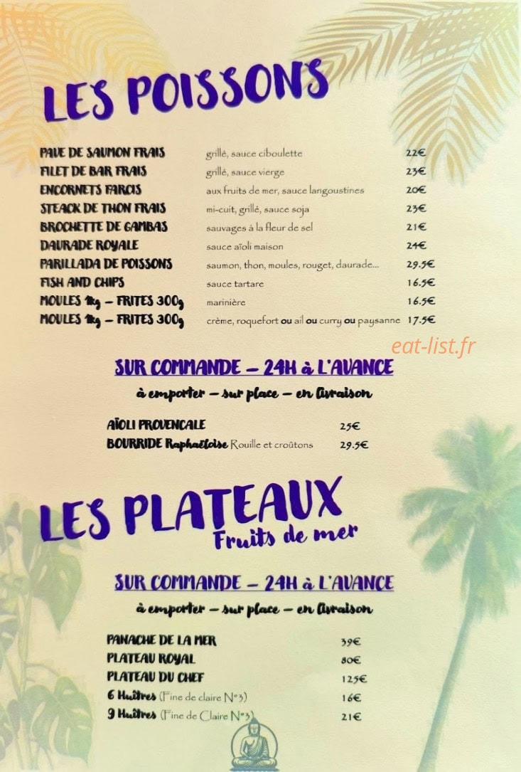 Le Lounge — carte page 4