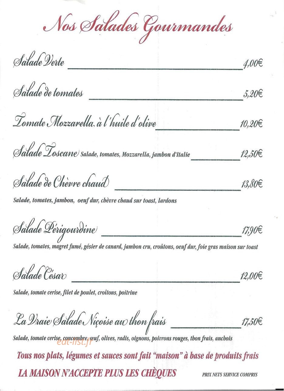 Le Milano — carte page 2