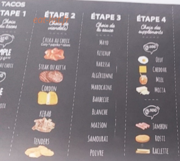 Le Must — carte page 1