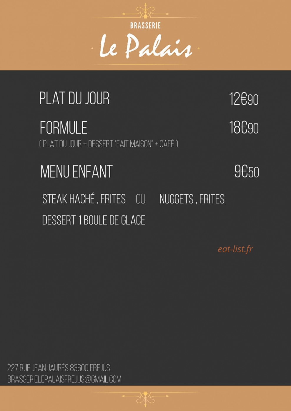 Le Palais — carte page 1