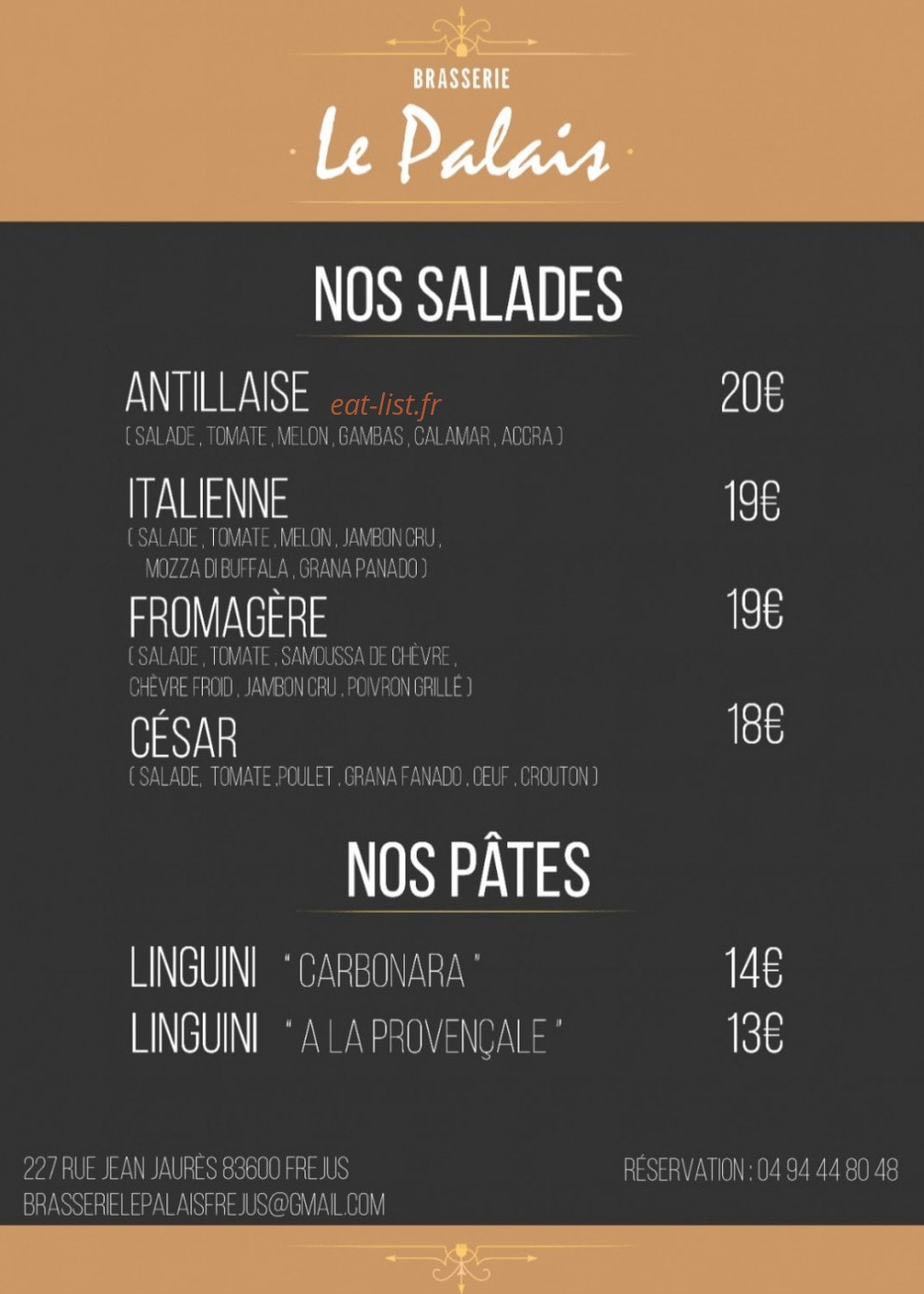 Le Palais — carte page 3