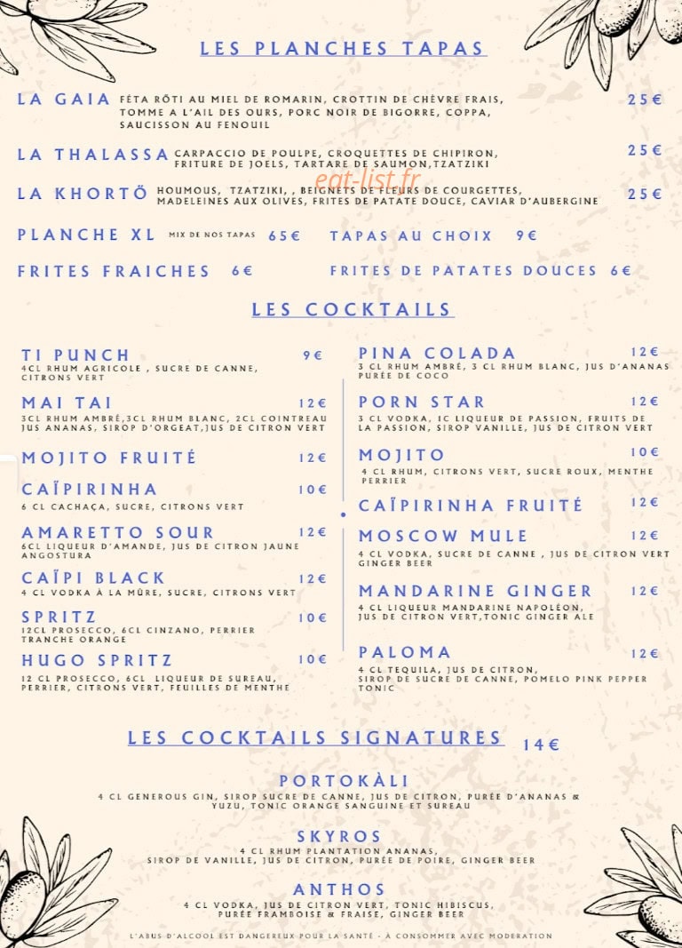 Le Salombo — carte page 1