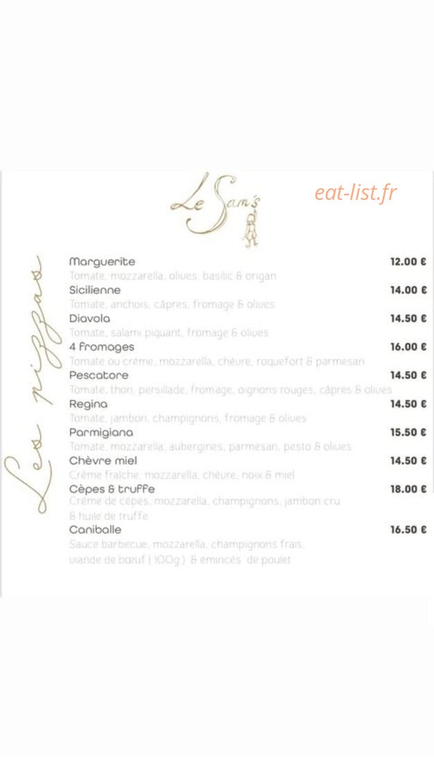 Le Sam'S — carte page 7