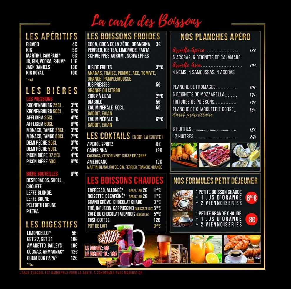 Le Venetian — carte page 3