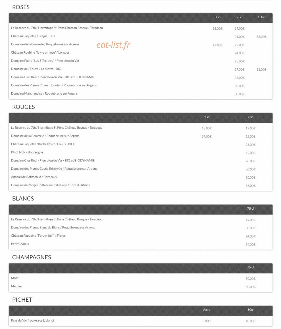The 7th heaven — carte page 5