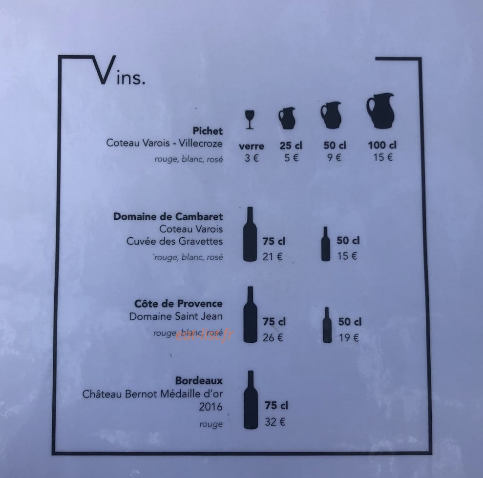 Le Rive Gauche — carte page 5