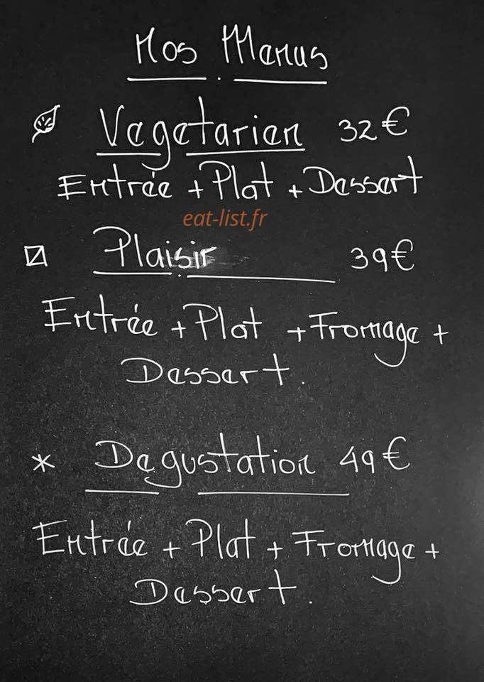 La Truffe — carte page 1