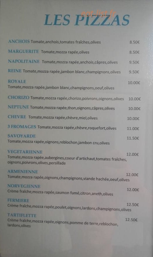 Le Tilleul — carte page 2
