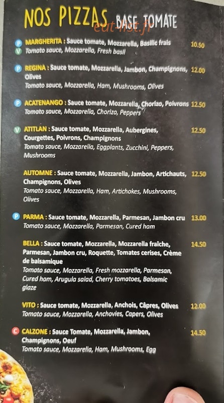 In Bocca Al Lupo — carte page 1