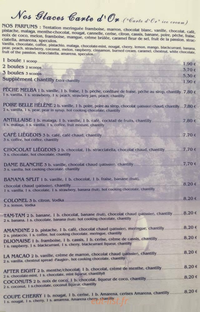 Le Bouchon — carte page 5