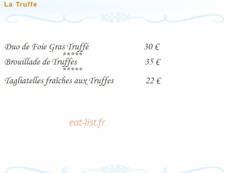 Le Cavalet — carte page 6