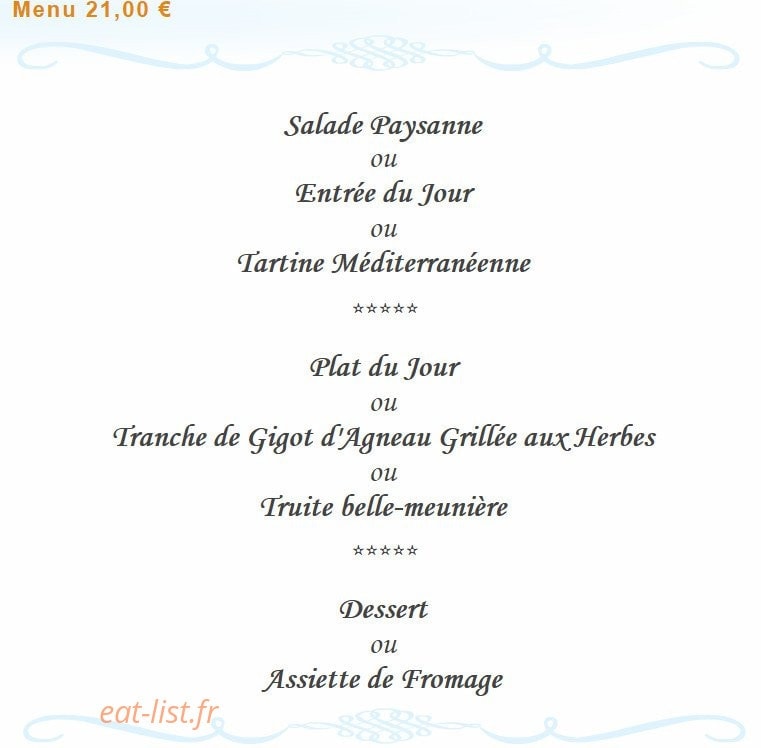 Le Cavalet — carte page 4