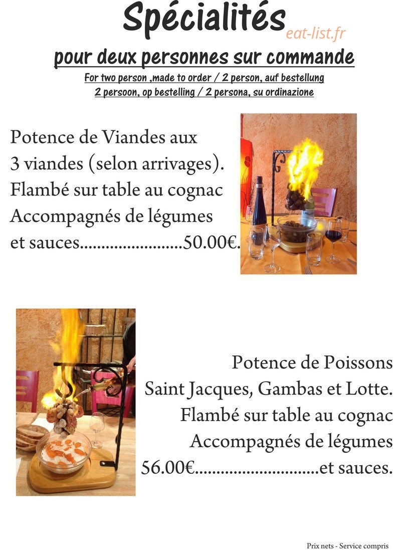 Le Côté Lac — carte page 9