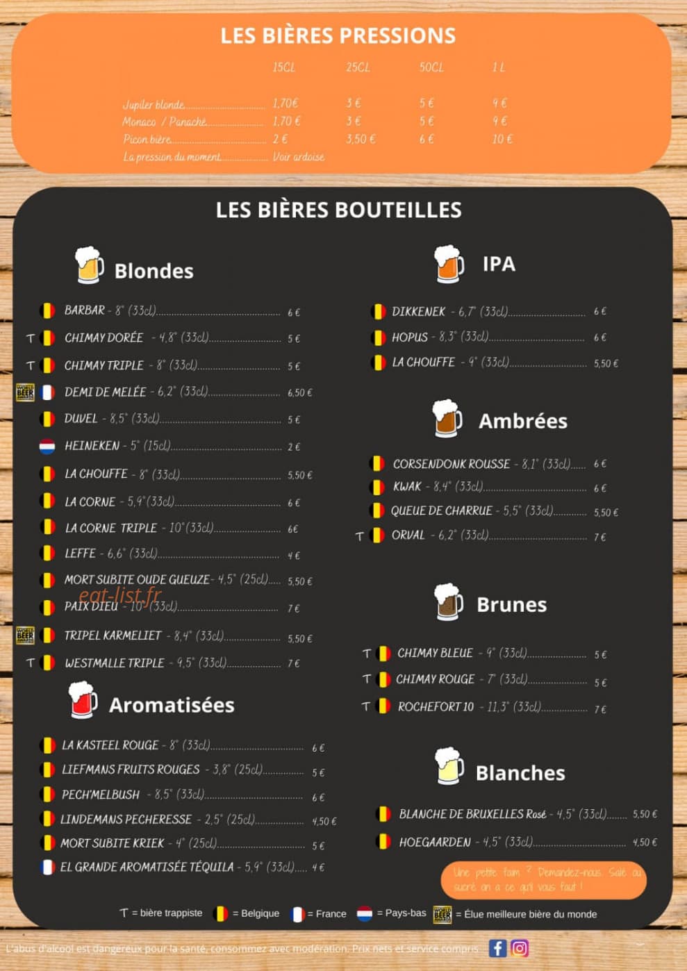 La Terrasse — carte page 3
