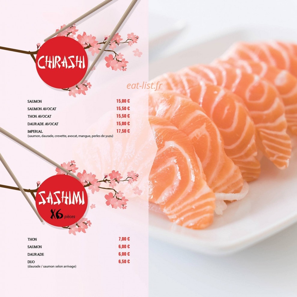 L&B Sushi — carte page 5
