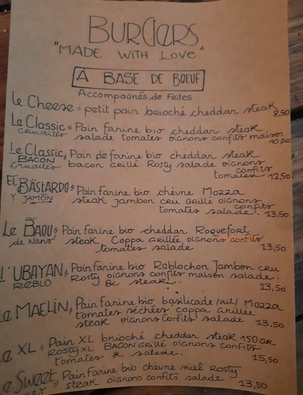 Chez mes filles — carte page 1