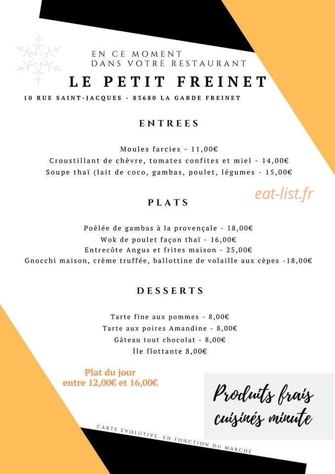 Le Petit Freinet — carte page 1