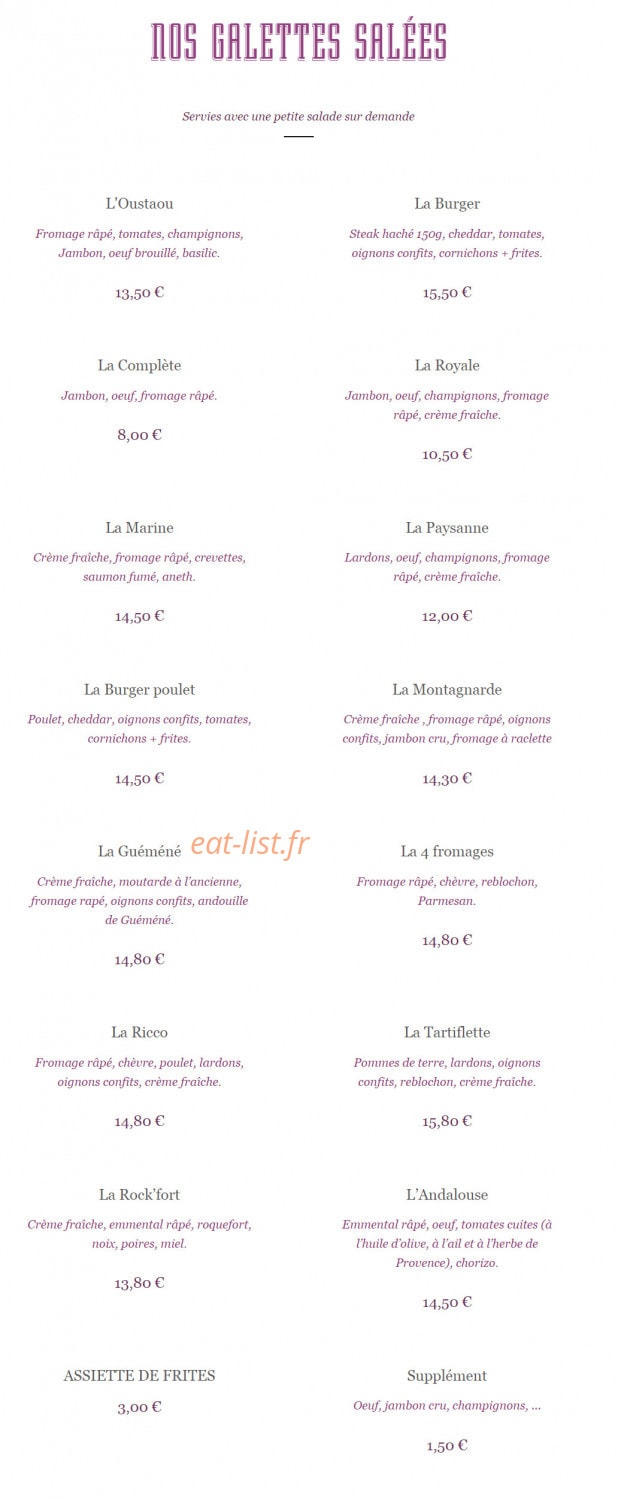 L Oustaou — carte page 3
