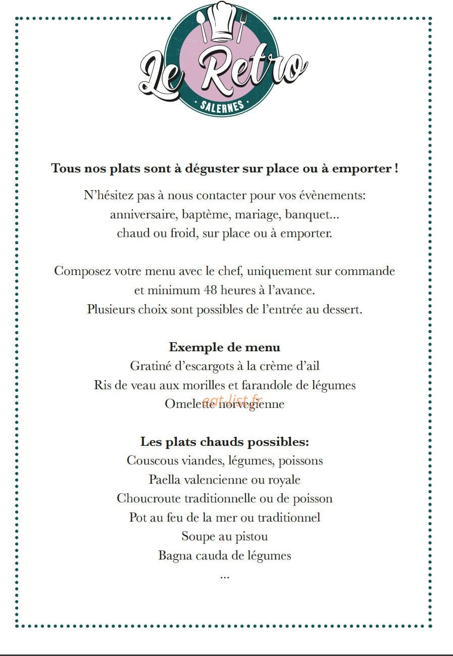 Le Retro — carte page 6