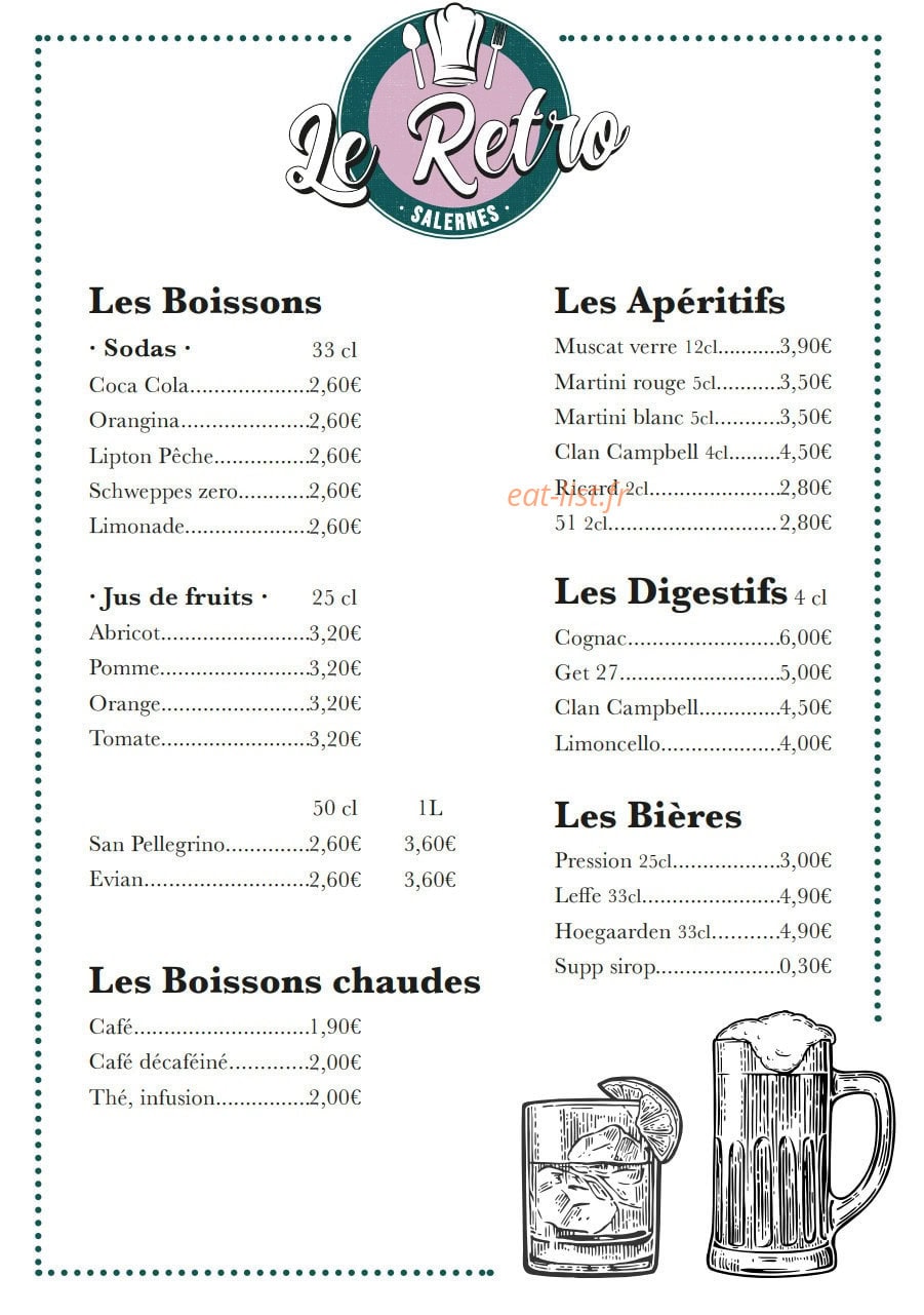 Le Retro — carte page 4