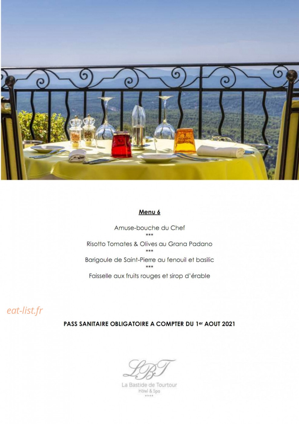 Bastide de Tourtour — carte page 3