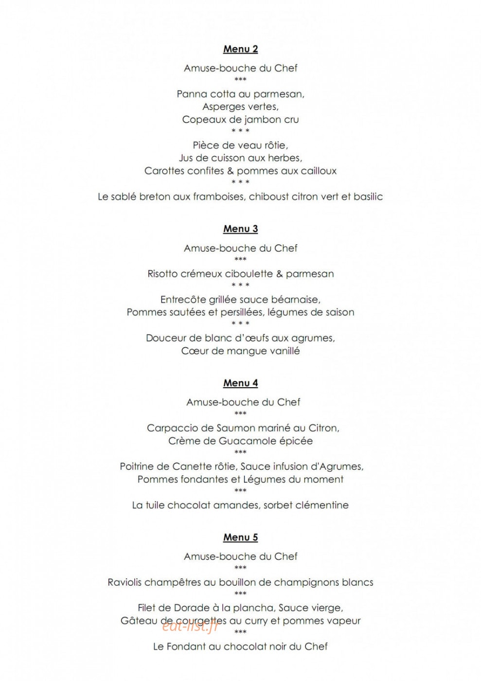 Bastide de Tourtour — carte page 2