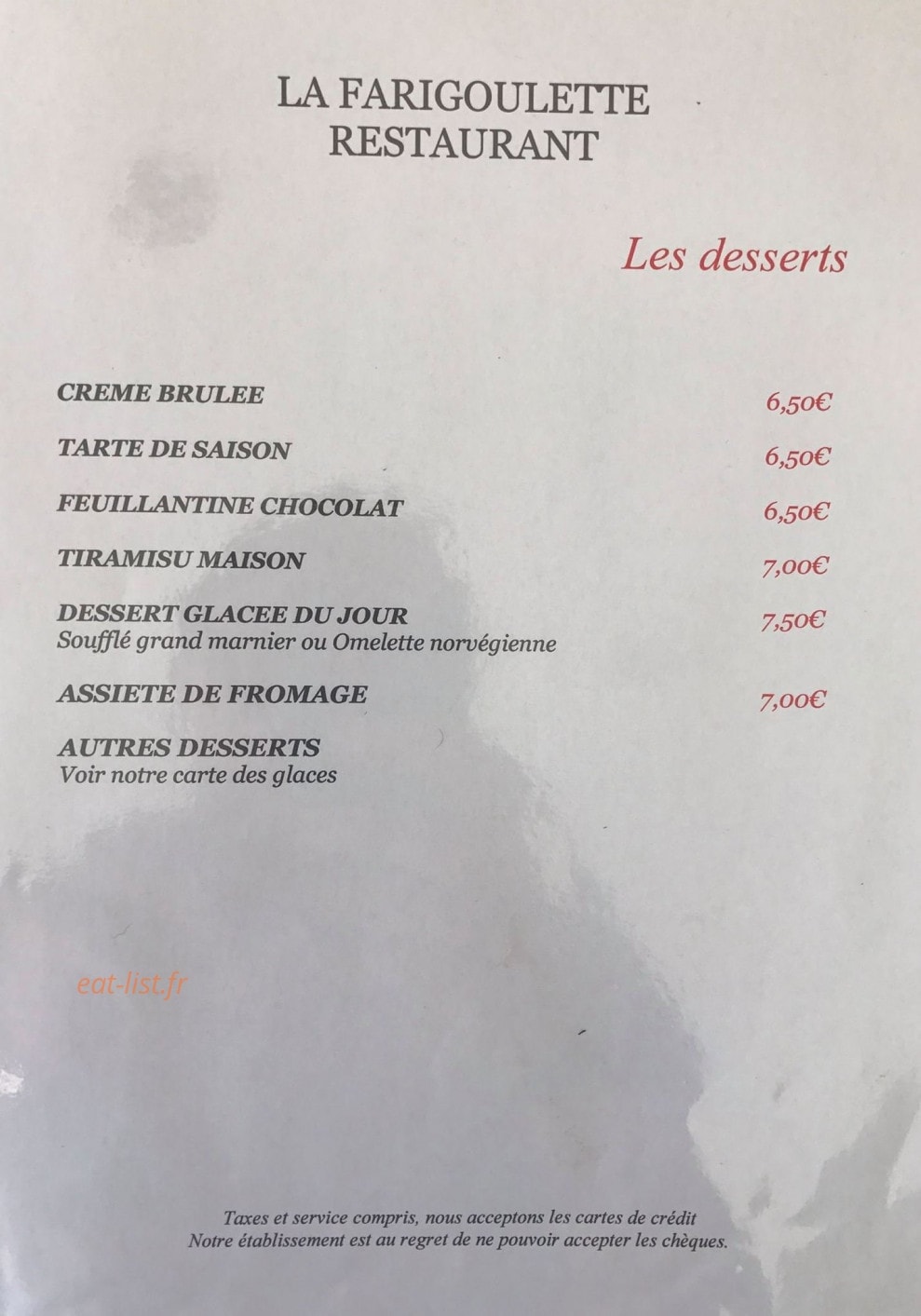 La Farigoulette — carte page 3
