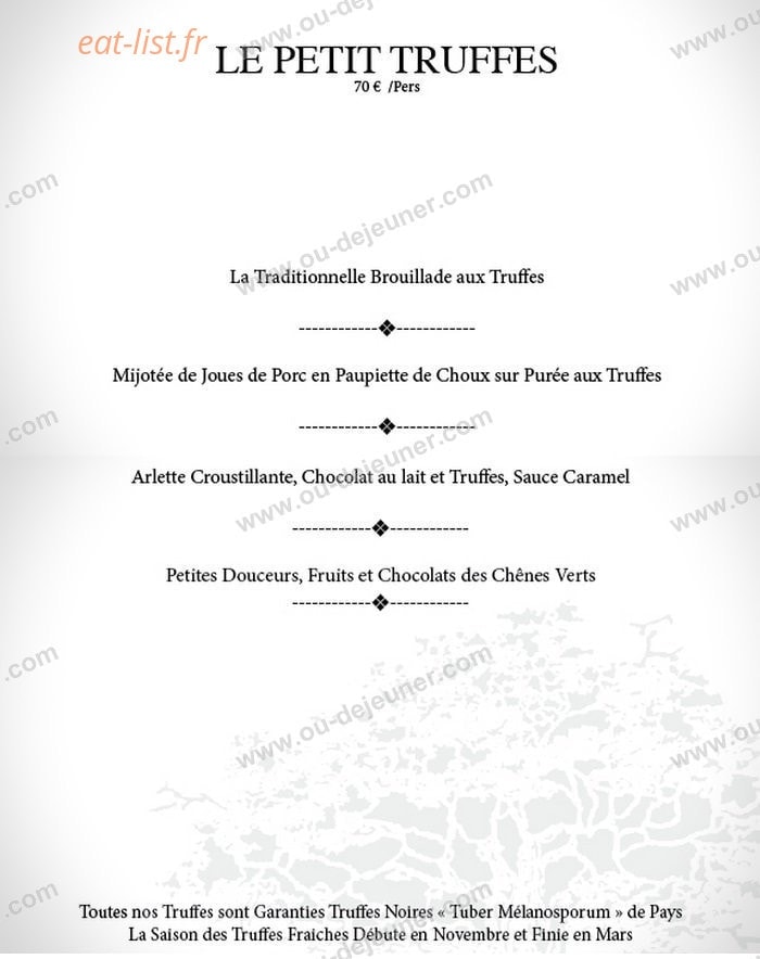Les Chênes Verts — carte page 5
