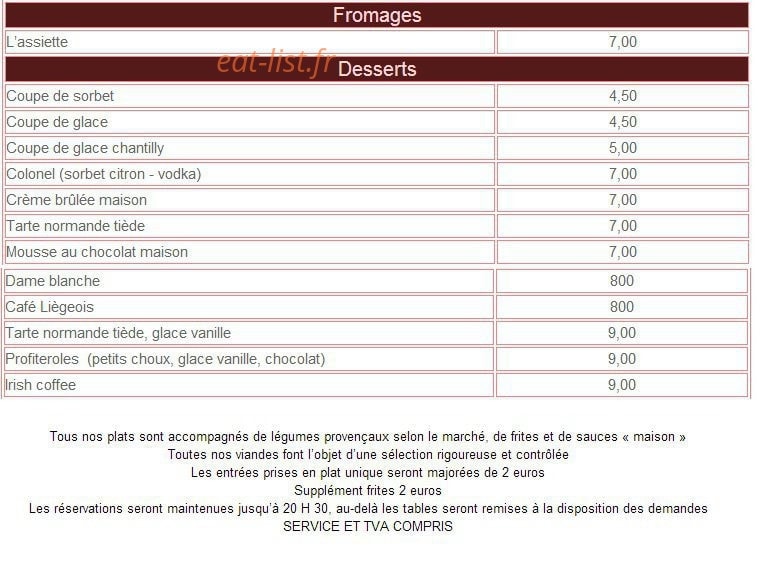 Les Pins Tranquilles — carte page 3