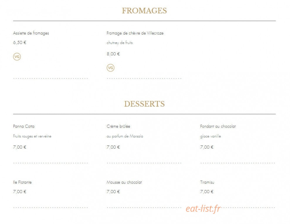 Sous les Platanes — carte page 3