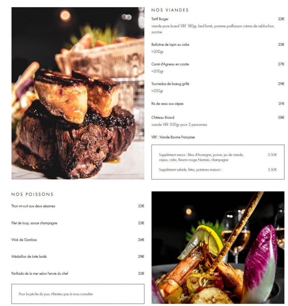 Urban Beach — carte page 2