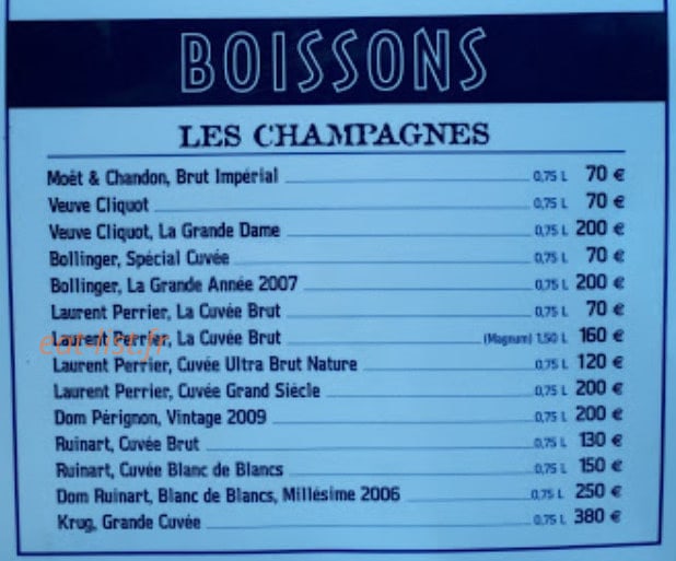 Bistrot Loudet — carte page 6