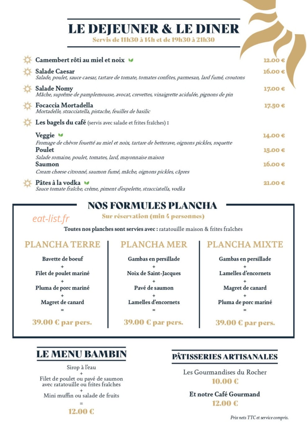 Café Nomy — carte page 2
