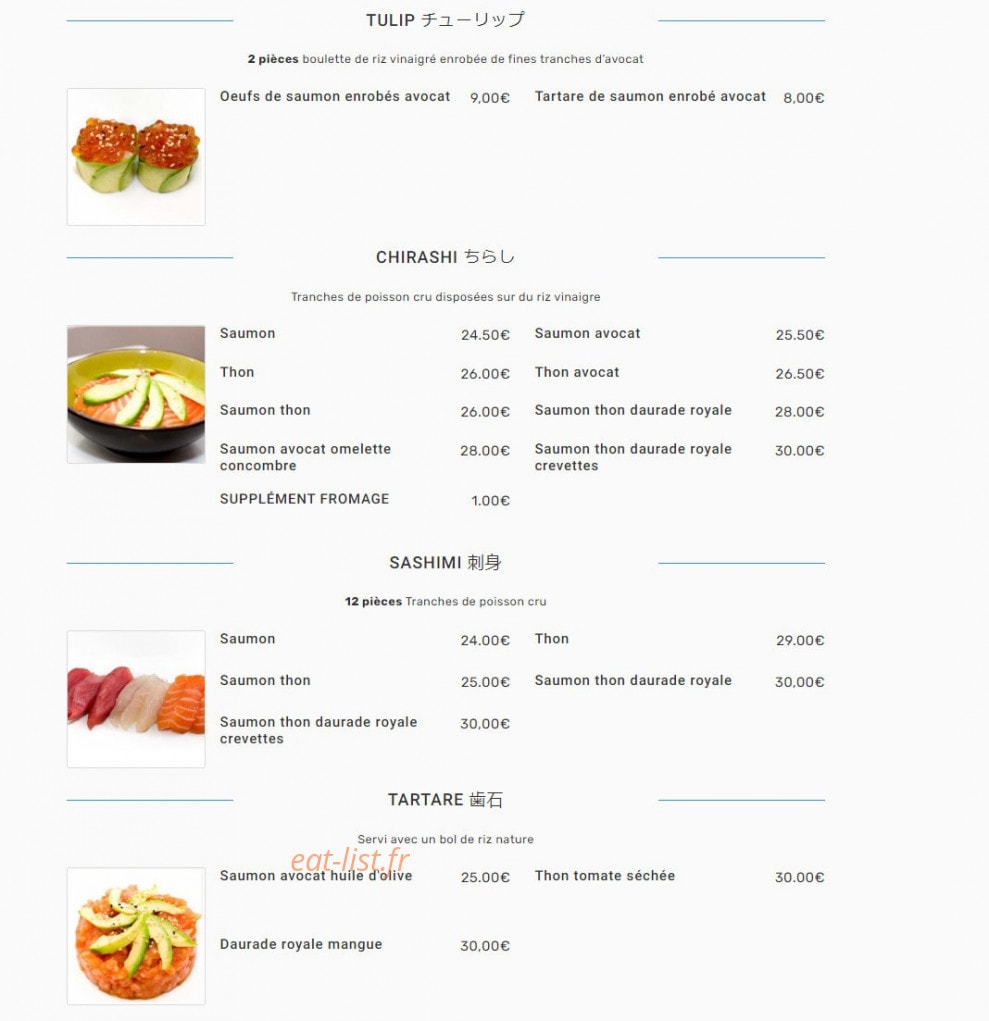 Chez Noï — carte page 5