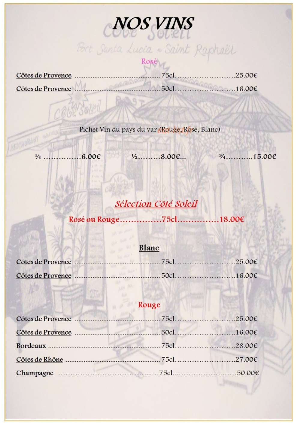 Cote Soleil — carte page 7