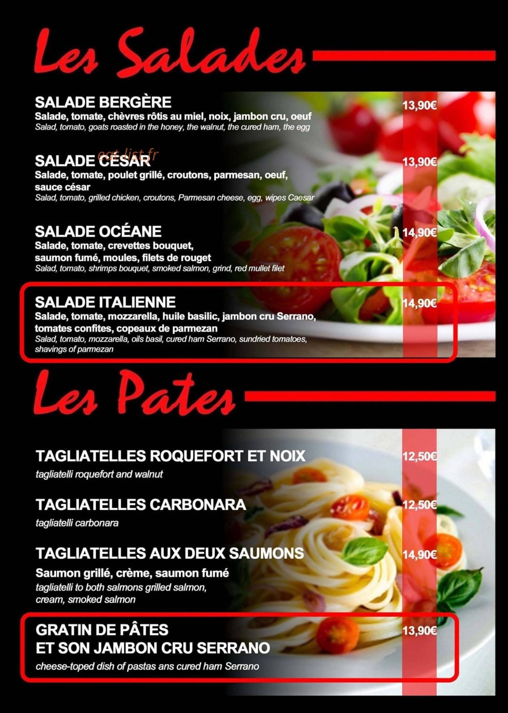 El Rio — carte page 8