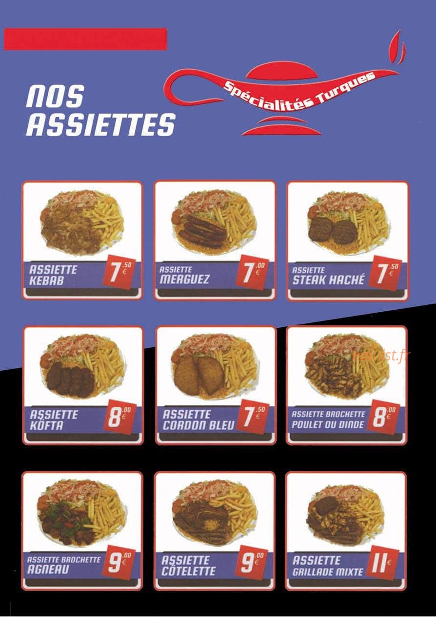 Grill AliBaba — carte page 2