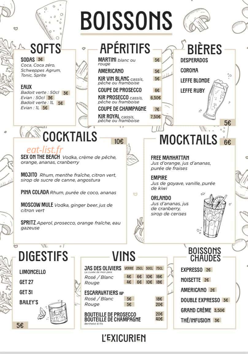 L’exicurien — carte page 3