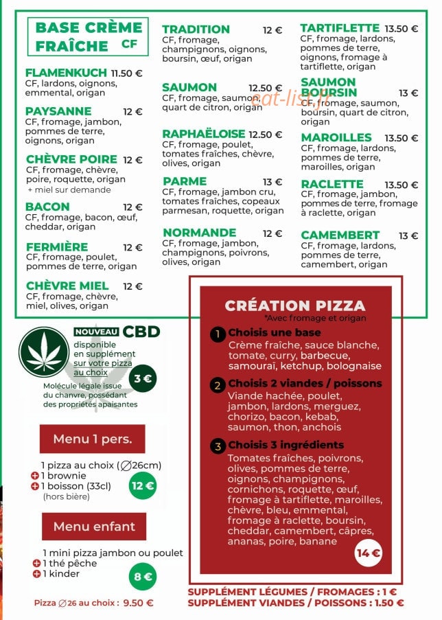 La Pizz' a Jean Jean — carte page 3