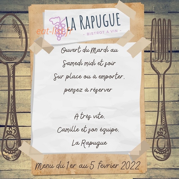 La Rapugue — carte page 4