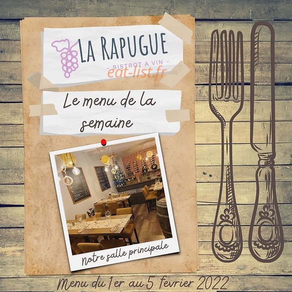 La Rapugue — carte page 1