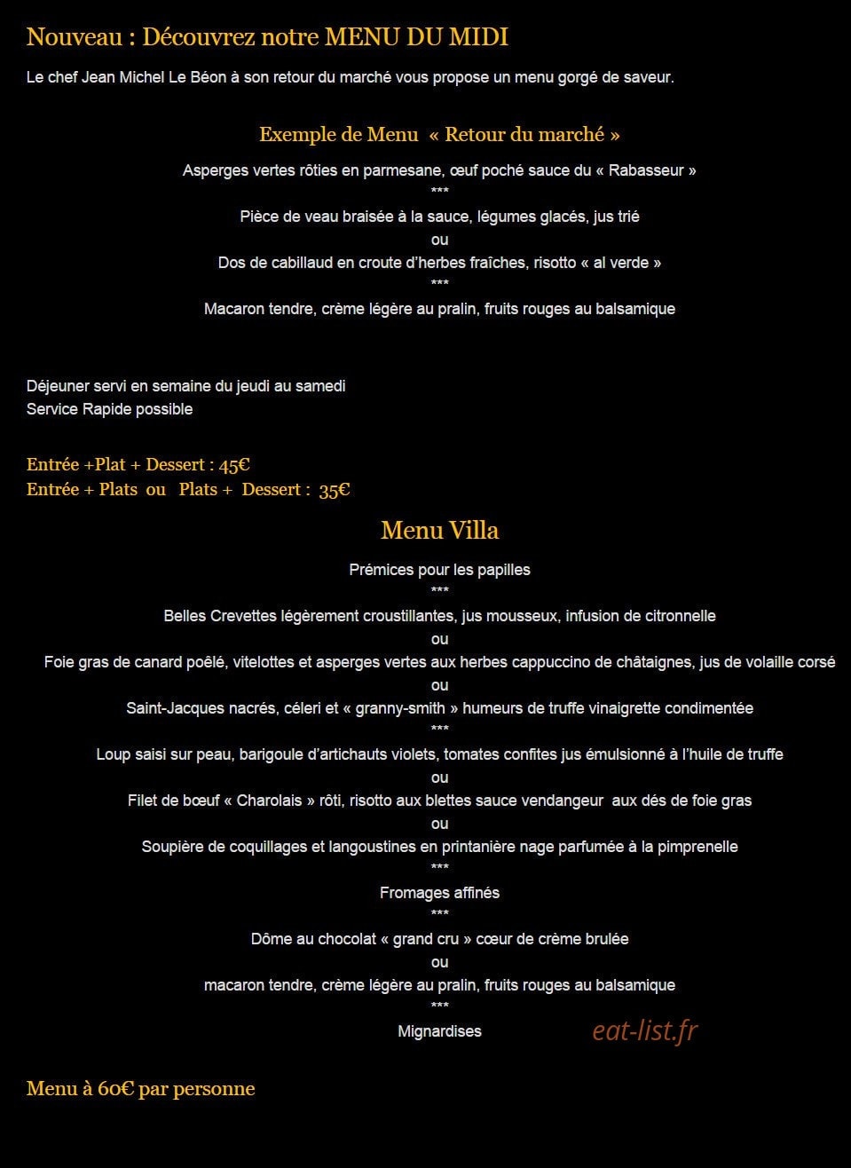 Le bougainvillier — carte page 1