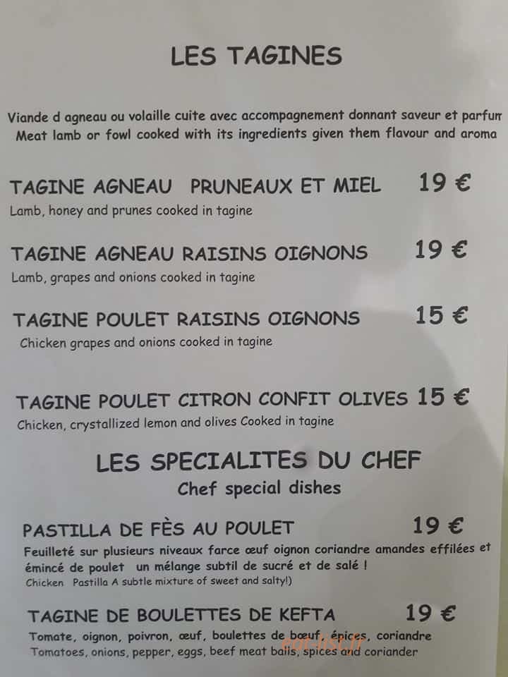 Le Palais Oriental — carte page 2