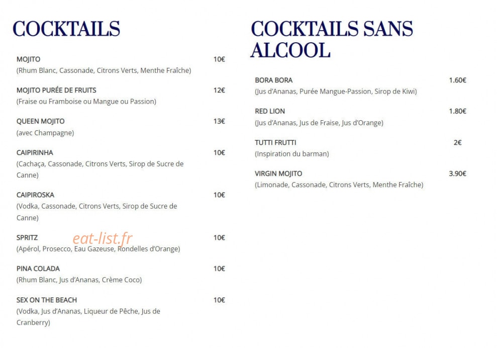 Le Pescadou — carte page 3