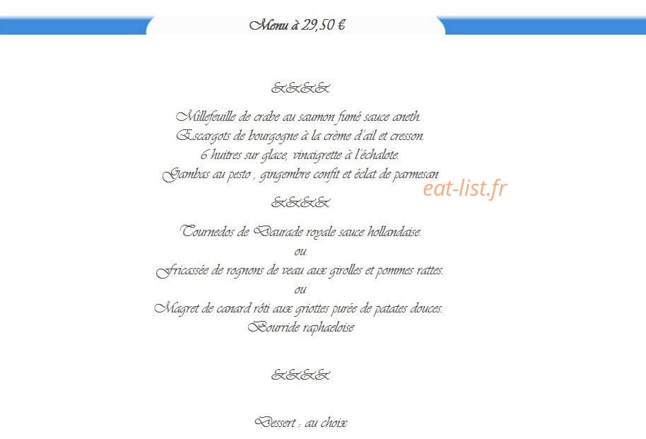Le Sirocco — carte page 2