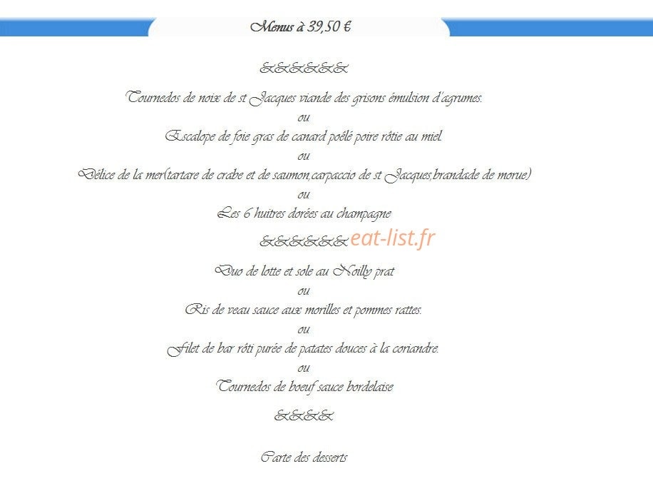 Le Sirocco — carte page 3
