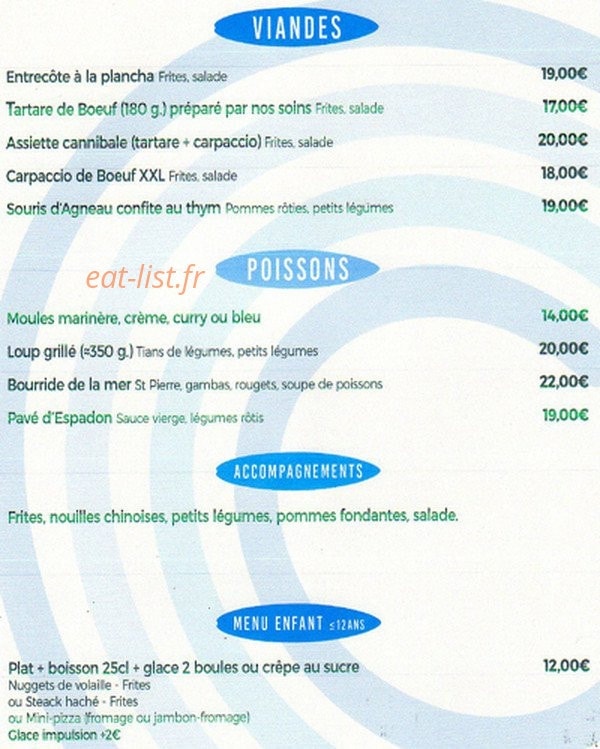 Le Tiki Plage — carte page 2
