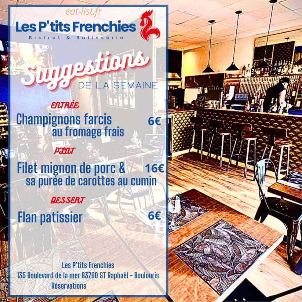 Les P'tits Frenchies — carte page 1
