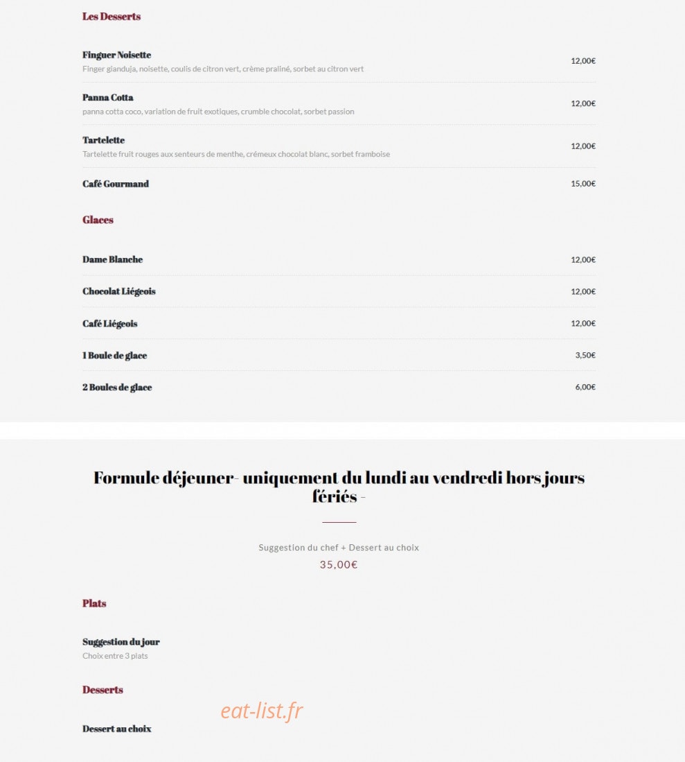 Les paillottes — carte page 2